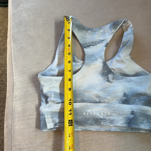 AllFenix marble print Racerback sports bra - Picture 3 of 5